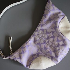 Purple COACH Handbag